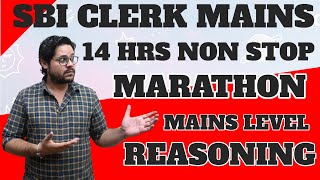 SBI CLERK MAINS REASONING MARATHON  PAID COURSE  ANKUSH LAMBA [upl. by Norling]