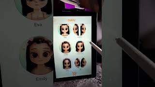 dollify fun relaxing drawing drawingtutorial [upl. by Eillat]