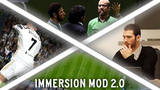 Immersion Mod 20  PC efootball PES 2021 [upl. by Jeanne]