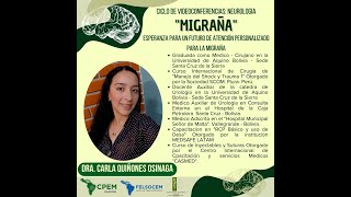 VIDEOCONFERENCIAS DE NEUROLOGÍA ESPERANZA PARA UN FUTURO DE ATENCIÓN PERSONALIZADA PARA LA MIGRAÑA [upl. by Atekehs784]