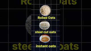 Kaunse Oats Better hai  Steel cut oats vs instant Oats [upl. by Cy]