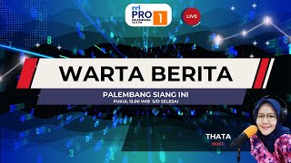 WARTA BERITA SIANG RRI PALEMBANG 13 NOVEMBER 2024 [upl. by Ahsahtan392]