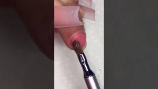 ACRYLIC APPLICATION ON NATURAL NAILS EASY AND QUICK TUTORIAL💅🏽 [upl. by Sillert]