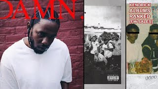 Kendrick Lamar Albums Ranked by Firstweek Sales  Worldwide [upl. by Cesaria6]