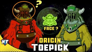 Toepick origin story  Ben 10 Toepick face amp planet  Toepick face explained by herotime [upl. by Eleph780]