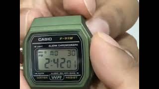 Casio F91W Unboxing World Best Watch Ever [upl. by Astraea]