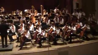 042917 Cadet Orchestra Performs Mangiones Children of Sanchez [upl. by Ynafets]