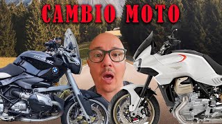 Mandello v100 dopo BMW R1200R cambio moto [upl. by Redwine292]