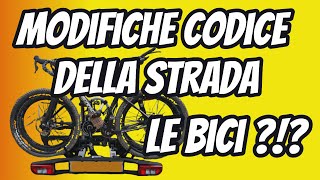 Codice della Strada 2024  Le Bici [upl. by Alidis]