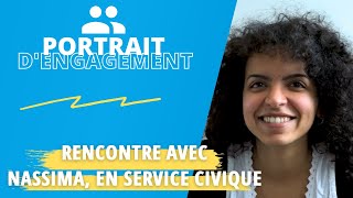 Portrait dengagement  Nassima service civique chez ATD Quart Monde [upl. by Niggem]