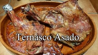 Ternasco asado al horno de leña  Receta tradicional [upl. by Nico415]