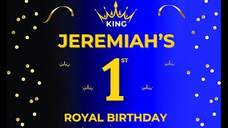 King Jeremiahs 1st Birthday Celebrations  28102024  Live [upl. by Jeconiah321]