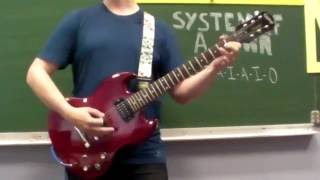 System Of A Down  IEAIAIO Guitar Cover [upl. by Sweyn497]