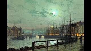 London SO Debussy Clair de Lune conducted by Stanley Black paintings by J A Grimshaw [upl. by Singer]