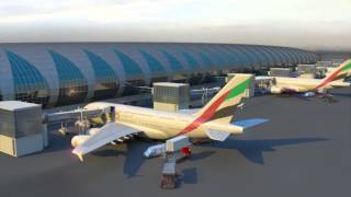 The new all A380 concourse opening January 01st 2013 [upl. by Butterfield]