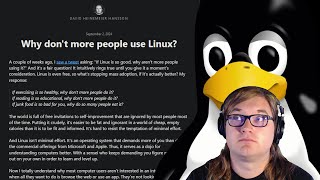 Why Dont More People Use Linux [upl. by Kokaras124]