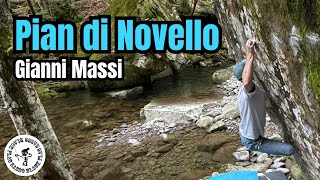 PIAN DI NOVELLO Boulder [upl. by Anelrahc]