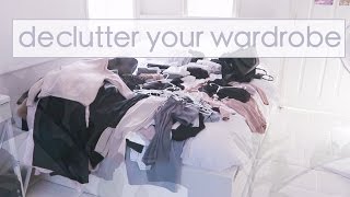 Declutter your Wardrobe ☁ DAY TWO  Simplify your Life Challenge [upl. by Ahsead422]