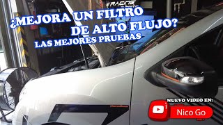 💯🔥HICE VARIAS PRUEBAS EN EL DYNO CON EL SANDERO RS PARA LOS ASPIRADOS MUY INTERESANTES💯🔥 [upl. by Santa]