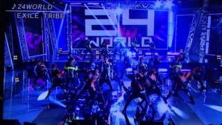 FNS歌謡祭 EXILETRIBE 24world [upl. by Farmann915]