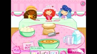 Strawberry Shortcake Games  Berrylicious BakeOff Game  Free Cooking Games [upl. by Nadean]