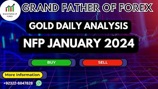 XAUUSD Analysis  NFP January 2024  Gold Signals [upl. by Halbeib195]