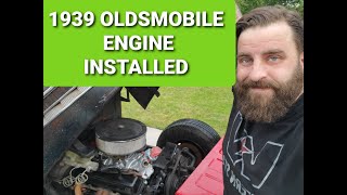 1939 OLDSMOBILE ENGINE PREP AND INSTALL PLUS TECH TIPS [upl. by Dorri321]