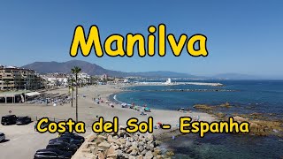 Playa del Castillo em Manilva  Costa del Sol Espanha [upl. by Ymmik]