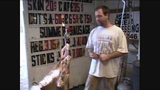 Deer skinning for brain tanning part 1 of 3 [upl. by Draw]