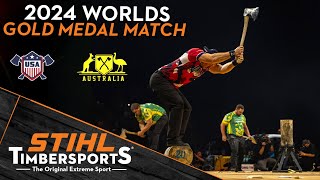 2024 WORLD Championship — Team USA vs AUSTRALIA compete for GOLD [upl. by Leasim]