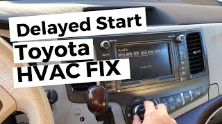 Toyota Climate Control Heater AC Problem Repair DIY Fix [upl. by Siri]