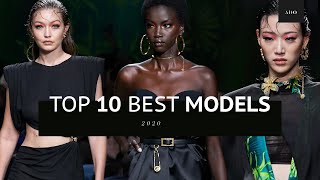 Top 10 Best Models of 2020  Runway Collection [upl. by Amej]