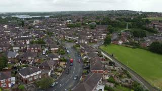 Stoke on High  Longton High School site drone view [upl. by Corrine671]