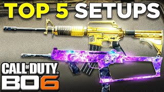 NEW TOP 5 META LOADOUTS in BLACK OPS 6 👑 BO6 Best Class Setups After Season 1 Update Warzone [upl. by Nosral]