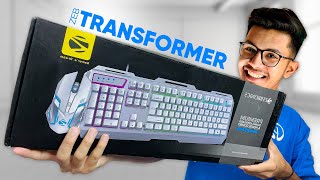 Zebronics ZebTransformer Gaming Keyboard amp Mouse Combo Unboxing 🔥 [upl. by Lasiaf]