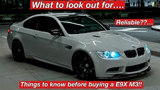 Should You Buy A E9X M3 In 2024  Car Update [upl. by Anisamot]