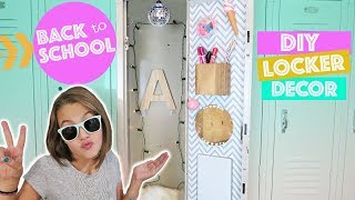 Back To School DIY Locker Decor and Organization  How To DIY Ideas amp Hacks Kids Cooking and Crafts [upl. by Yerot803]