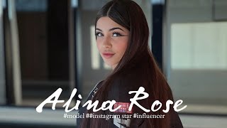 Alina Rose Brazilian model  Instagram sensation  influencer  Bio amp info [upl. by Burr381]