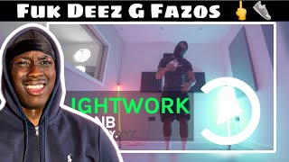 American Reaction To NitoNB  Lightwork Freestyle Prod MobzBeatz x MoraBeats  Pressplay [upl. by Krystyna]