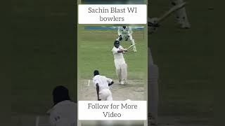 Sachin Tendulkar Hitting Courtney Ambrose WI cricket cricketfan ipl cricketlover shorts [upl. by Drarehs618]