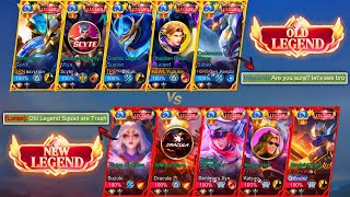 Old Legend Squad Vs New Legend Squad  Battle of YouTuber Vs TikTokerStreamers 😱  Who Win 👑 [upl. by Aliban508]