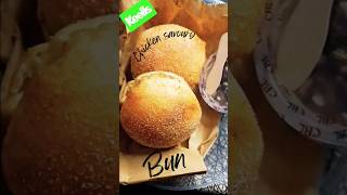 chicken bun savoury with chocolate biscuit from revello food review shorts [upl. by Retxed]