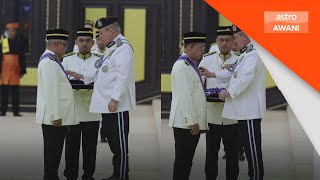 Agong kurnia darjah kebesaran kepada 33 individu [upl. by Stagg]