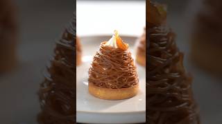 Mont Blanc Cake shorts food pastry youtubeshort skills [upl. by Orofselet]