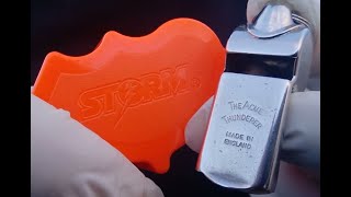 STORM WHISTLE amp ACME THUNDERER 63 AT SAME TIME [upl. by Srednas]