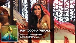 Lyrical Tujh Mein Rab Dikhta Hai Female Version Song with Lyrics  Rab Ne Bana Di Jodi [upl. by Cherianne]