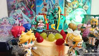 初音ミク15周年記念のお祝い動画！ミク、15周年おめでとう！！ [upl. by Yemane]