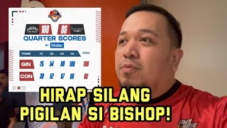 Ginebra panalo vs Converge Bishop at Cstan ang new twin towers ng Gin Kings [upl. by Ecire]