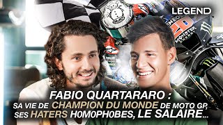 FABIO QUARTARARO  SA VIE DE CHAMPION DU MONDE DE MOTO GP SES HATERS LE SALAIRE LE DOPAGE [upl. by Dianna]