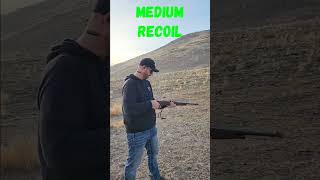 4570 recoil test gun rifle hunting shooting guns winchester recoil leveraction shorts [upl. by Rechaba]